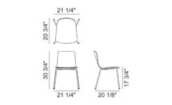 Aava Polypropylene Chair With 4 Leg Base 13 Aava Polypropylene Chair With 4 Leg Base -Chair Sales aava polypropylene side chair 4 leg base antti kotilainen arper 6