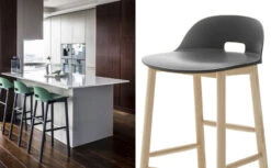 Alfi Low Back Stool -Chair Sales alfi low back stool jasper morrison emeco 5