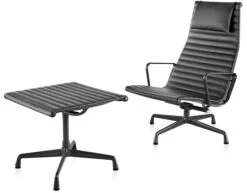 Eames® Aluminum Group Lounge Chair & Ottoman -Chair Sales aluminum group lounge ottoman charles and ray eames herman miller 4