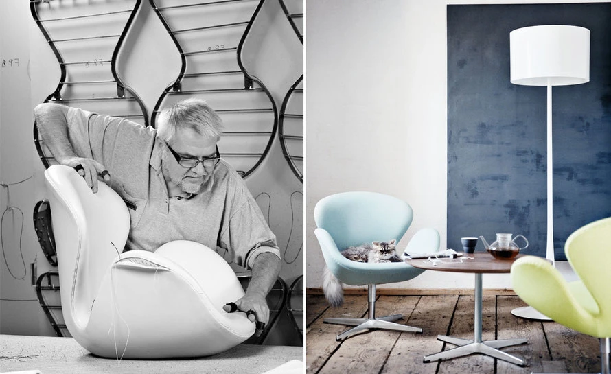 Fritz Hansen Arne Jacobsen Swan Chair 11 Fritz Hansen Arne Jacobsen Swan Chair - Image 9