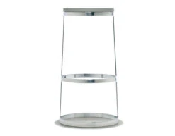 Aro Stool With Upholstered Seat