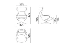 Aston Club High Back Lounge 21 Aston Club High Back Lounge -Chair Sales aston club high back lounge jean marie massaud arper bc00aaa1c9