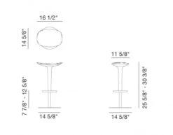 Babar Freestanding Stool -Chair Sales babar freestanding stool arper 5