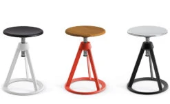 Barber & Osgerby Piton™ Adjustable Stool -Chair Sales barber osgerby adjustable stool knoll 2