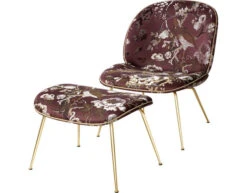 Gubi Beetle Lounge Chair & Ottoman With Conic Base -Chair Sales beetle lounge chair ottoman conic base gamfratesi gubi 3