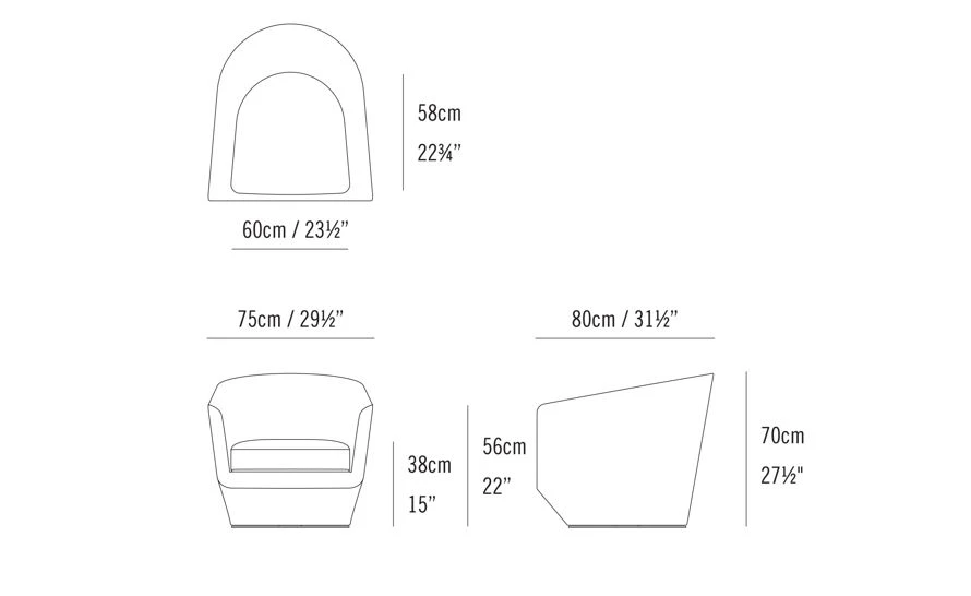 Bensen U Turn Club Chair 12 Bensen U Turn Club Chair - Image 10