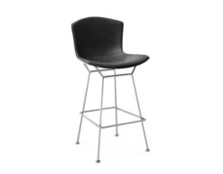 Bertoia Leather Covered Stool -Chair Sales bertoia leather covered stool harry bertoia knoll 3