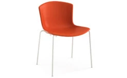 Bertoia Molded Shell Side Chair With Stacking Base -Chair Sales bertoia molded shell side chair stacking base knoll 3