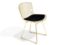 Bertoia Side Chair With Seat Cushion -Chair Sales bertoia side chair with seat cushion harry bertoia knoll 13