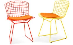 Bertoia Side Chair With Seat Cushion -Chair Sales bertoia side chair with seat cushion harry bertoia knoll 5