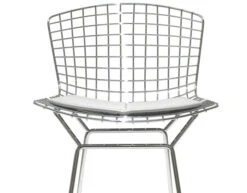 Bertoia Stool With Seat Cushion -Chair Sales bertoia stool with seat cushion harry bertoia knoll 4