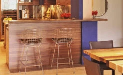 Bertoia Stool With Seat Cushion -Chair Sales bertoia stool with seat cushion harry bertoia knoll 5