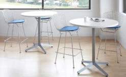 Bertoia Stool With Seat Cushion -Chair Sales bertoia stool with seat cushion harry bertoia knoll 9