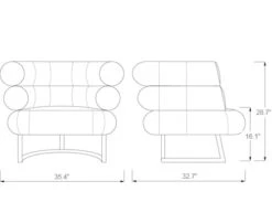 Bibendum Lounge Chair -Chair Sales bibendum eileen gray classicon 4