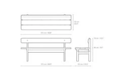 BM0699 Asserbo Bench -Chair Sales bm0699 asserbo dining bench borge mogensen carl hansen a1276e8f8f