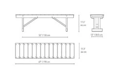 Bm1871 Outdoor Bench 31 Bm1871 Outdoor Bench -Chair Sales bm1871 bench borge mogensen carl hansen 15
