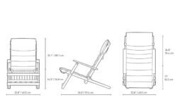 Bm5568 Outdoor Deck Chair -Chair Sales bm5568 outdoor deck chair borge mogensen carl hansen 12