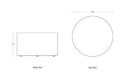 Bumper Large Outdoor Ottoman -Chair Sales bumper large outdoor ottoman blu dot 7