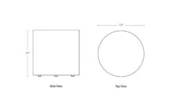 Bumper Small Outdoor Ottoman -Chair Sales bumper small outdoor ottoman blu dot 6