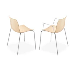 Catifa 46 Four Leg Wood Side Chair -Chair Sales catifa 46 4 leg wood chair lievore altherr molina arper 7