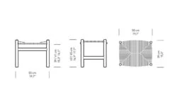 Ch53 Stool 15 Ch53 Stool -Chair Sales ch53 stool hans wegner carl hansen and son 18