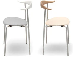 Hans Wegner Ch88p Stacking Chair With Upholstered Seat -Chair Sales ch88 upholstered dining chair hans wegner carl hansen son 3