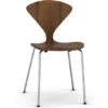 Cherner Metal Leg Stacking Side Chair