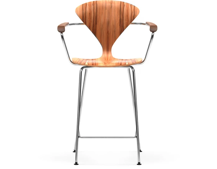 Cherner Metal Leg Stool With Arms 3 Cherner Metal Leg Stool With Arms