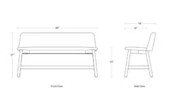 Chip Bench -Chair Sales chip bench blu dot 13