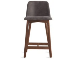 Chip Leather Stool