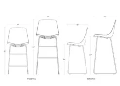 Clean Cut Stool With Sled Leg -Chair Sales clean cut stool sled leg blu dot 73b765fd3e