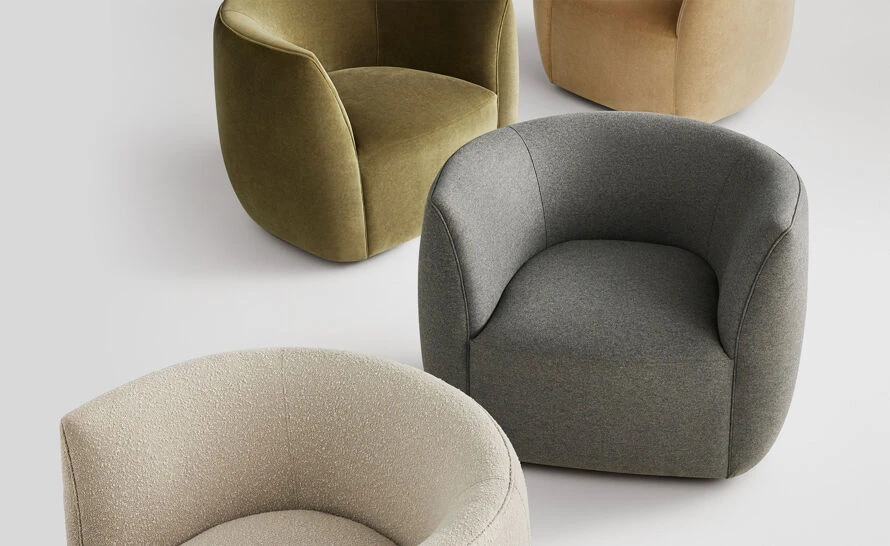 Council Swivel Lounge Chair 10 Council Swivel Lounge Chair - Image 8