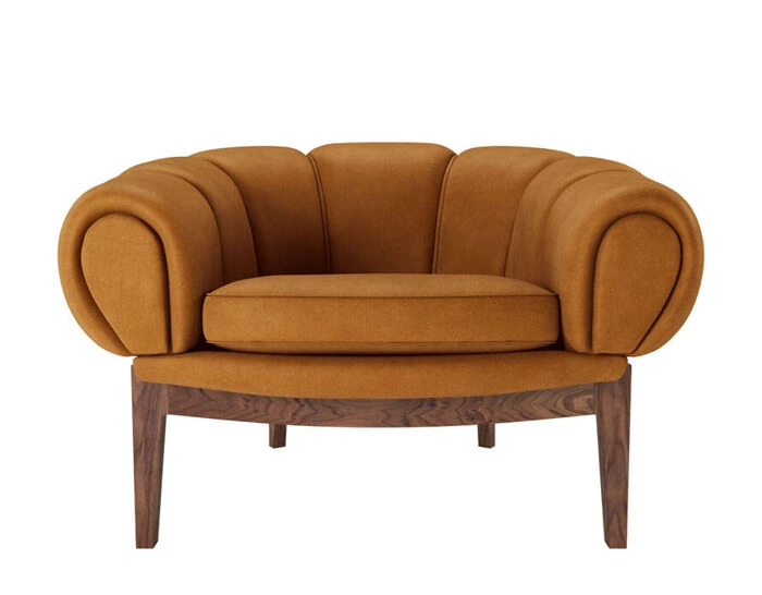 Gubi Croissant Lounge Chair 3 Gubi Croissant Lounge Chair