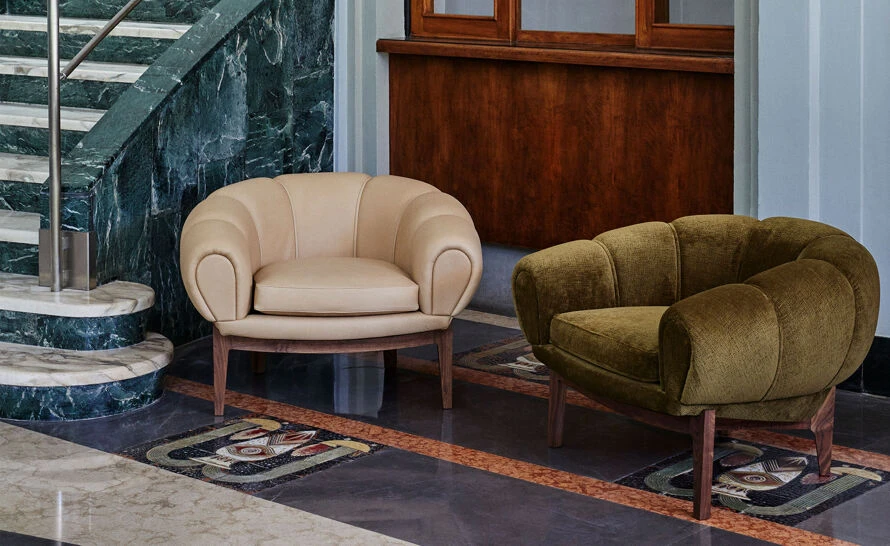 Gubi Croissant Lounge Chair 7 Gubi Croissant Lounge Chair - Image 5