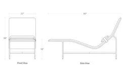 Deep Thoughts Leather Chaise Lounge -Chair Sales deep thoughts leather chaise lounge blu dot 12