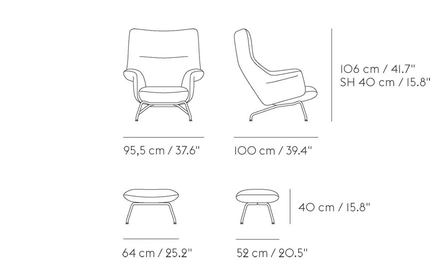 Muuto Doze Lounge Chair 10 Muuto Doze Lounge Chair - Image 8