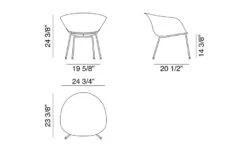 Duna 02 Polypropylene Lounge Chair With 4 Leg Base 5 Duna 02 Polypropylene Lounge Chair With 4 Leg Base -Chair Sales duna 02 polypropylene lounge chair 4 leg base lievore altherr molina arper 2