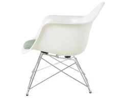 Eames® Molded Armchair With Low Wire Base And Seat Pad -Chair Sales eames molded armchair low wire base seat pad herman miller 4