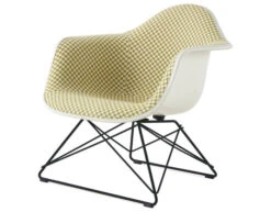 Eames® Upholstered Armchair With Low Wire Base -Chair Sales eames molded armchair low wire base upholstered herman miller 2