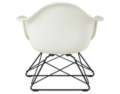 Eames® Upholstered Armchair With Low Wire Base -Chair Sales eames molded armchair low wire base upholstered herman miller 4