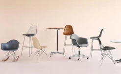Eames® Molded Fiberglass Side Chair With Stacking Base -Chair Sales eames molded fiberglass stacking side chair herman miller 331b3d5093