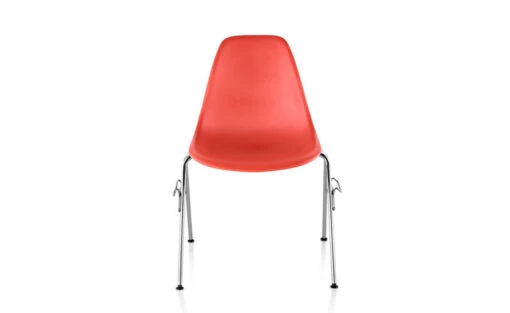 Eames® Molded Plastic Side Chair With Stacking Base -Chair Sales eames molded plastic stacking chair charles and ray eames herman miller 34cb57b5ac