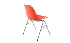 Eames® Molded Plastic Side Chair With Stacking Base -Chair Sales eames molded plastic stacking chair charles and ray eames herman miller 4b5bbefedf