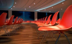 Eames® Molded Plastic Side Chair With Stacking Base -Chair Sales eames molded plastic stacking chair charles and ray eames herman miller c3e63e1775