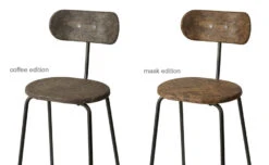 Mater Earth Stool With Backrest -Chair Sales earth stool backrest eva harlou mater 5