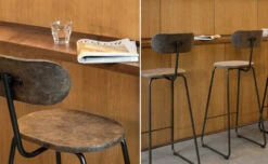 Mater Earth Stool With Backrest -Chair Sales earth stool backrest eva harlou mater 6