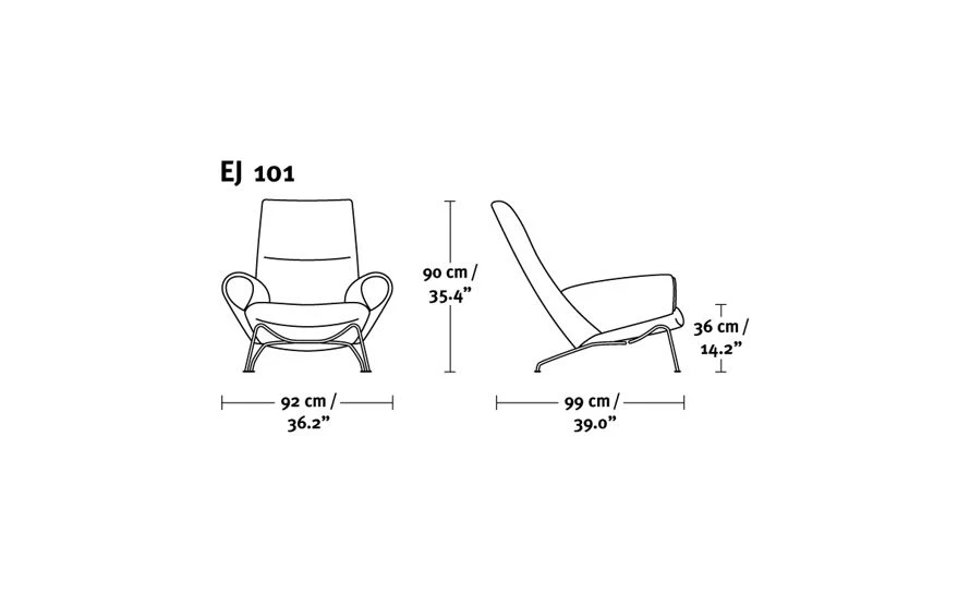 Hans Wegner Ej101 Queen Chair 9 Hans Wegner Ej101 Queen Chair - Image 7