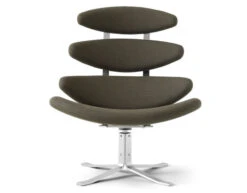 Poul Volther Ej5 Corona Metal Frame Chair