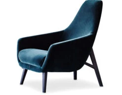 Enzo Lounge Chair With Wood Base -Chair Sales enzo lounge chair wood base geert koster montis 2