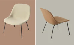 Muuto Fiber Lounge Chair With Tube Base -Chair Sales fiber lounge chair tube base iskos berlin muuto 14